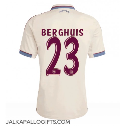 Ajax Steven Berghuis #23 Kolmaspaita 2025-26 Lyhythihainen